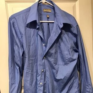 Men’s blue dress shirt